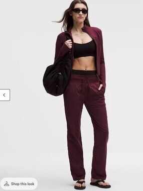 NWT Lululemon Dance Studio Mid-Rise Pant Regular